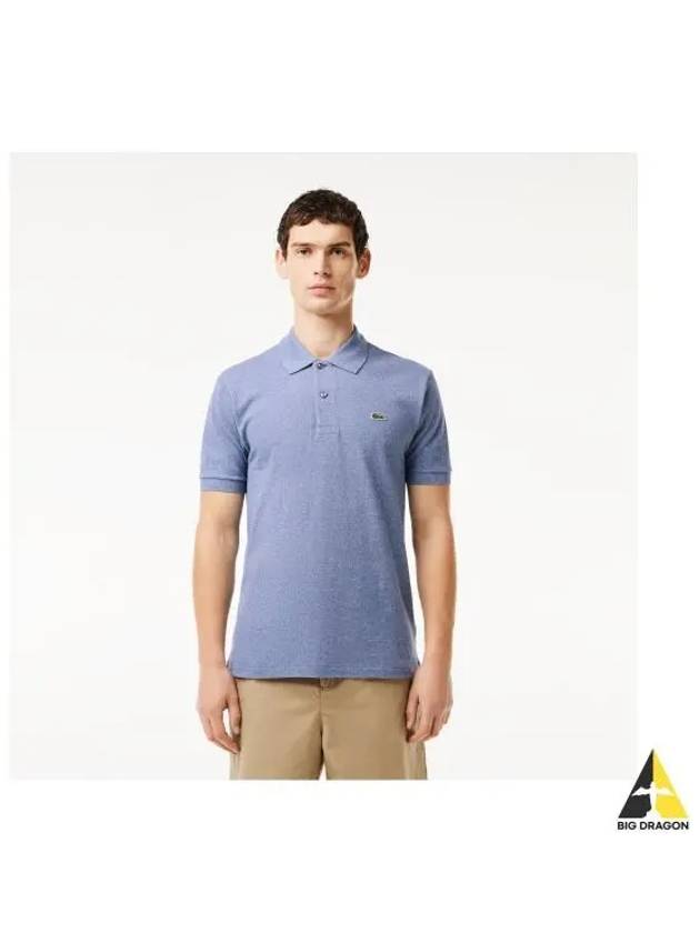 Men s Classic Fit Short Sleeve Polo Indigo Blue - LACOSTE - BALAAN 1