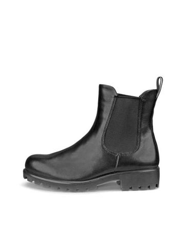 Women's Modtray Leather Chelsea Boots Black - ECCO - BALAAN 1