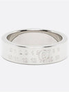 Women’s Numeric Minimal Polished Finish Ring Silver - MAISON MARGIELA - BALAAN 2