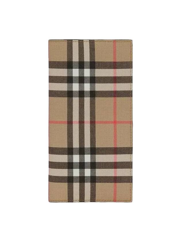 Vintage Check Long Wallet Beige - BURBERRY - BALAAN 1