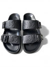 monogram velcro sandals black - LOUIS VUITTON - BALAAN 1