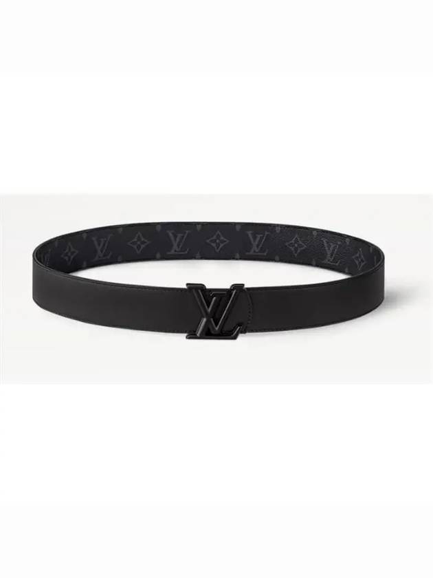 LV Dimension 40mm Reversible Leather Belt Black - LOUIS VUITTON - BALAAN 4