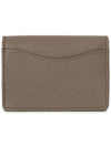 Gancini Calfskin Card Wallet Cumin - SALVATORE FERRAGAMO - BALAAN 3