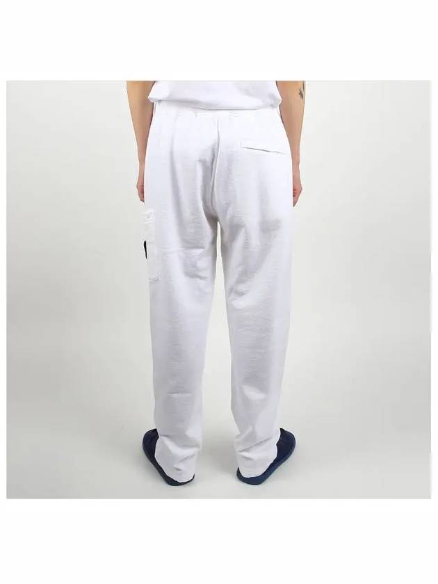 Old Treatment Cargo Track Pants White - STONE ISLAND - BALAAN 5