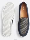 Granville Suede Loafers Blue Beige - DIOR - BALAAN 4