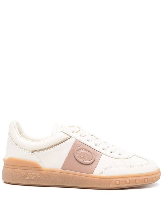 Valentino Garavani Sneakers Ivory - VALENTINO - BALAAN 1