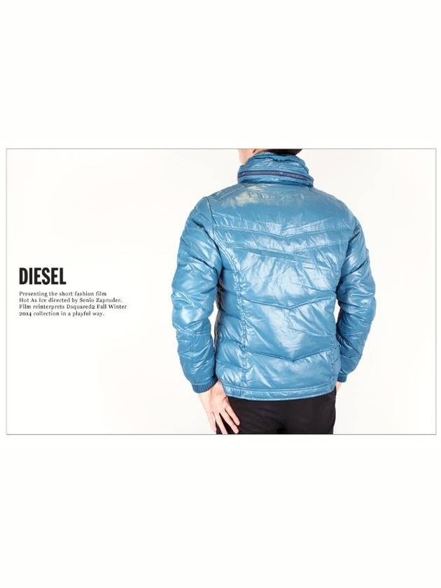 Man WANTON padded jacket 8DK - DIESEL - BALAAN 4