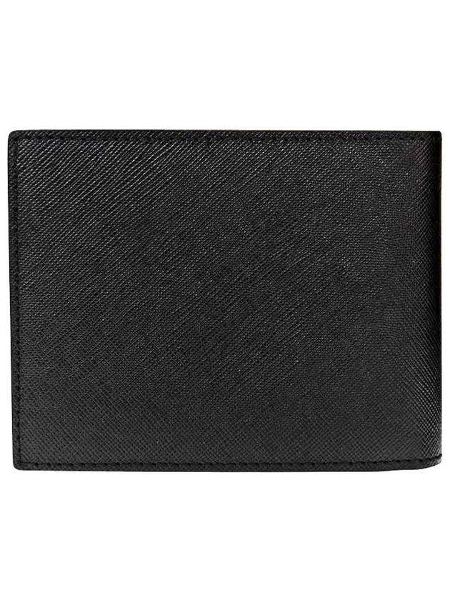 Sartorial 2 View Pocket Half Wallet Black - MONTBLANC - BALAAN.