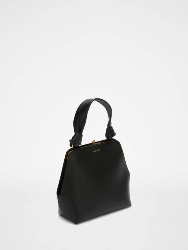 Goji Square Small Tote Bag Black - JIL SANDER - BALAAN 3