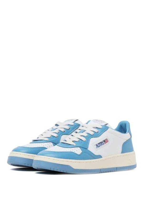 Women's Medalist Bi-Color Low-Top Sneakers Blue - AUTRY - BALAAN 3