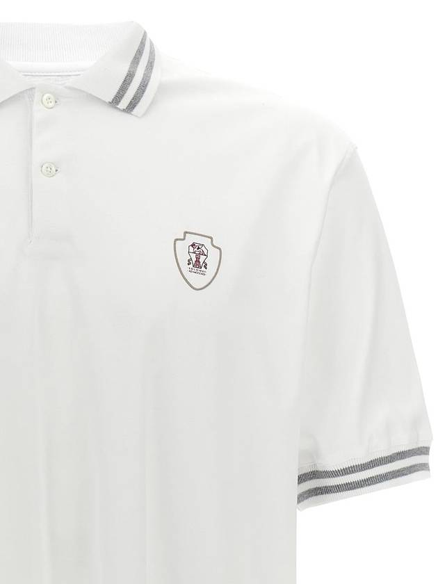 Brunello Cucinelli Logo Polo Shirt - BRUNELLO CUCINELLI - BALAAN 3