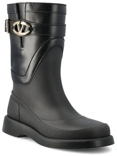 Women s V Logo Bold Edition Boots 5W0S0JU8 HEX 0NO - VALENTINO - BALAAN 2