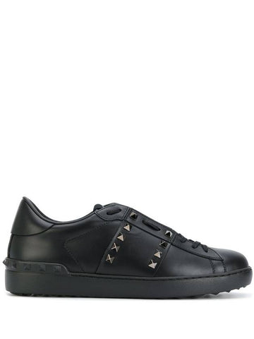 Valentino Garavani Sneakers Black - VALENTINO - BALAAN 1