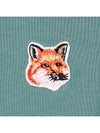 Fox Head Patch Classic Short Sleeve T-Shirt Green - MAISON KITSUNE - BALAAN 6