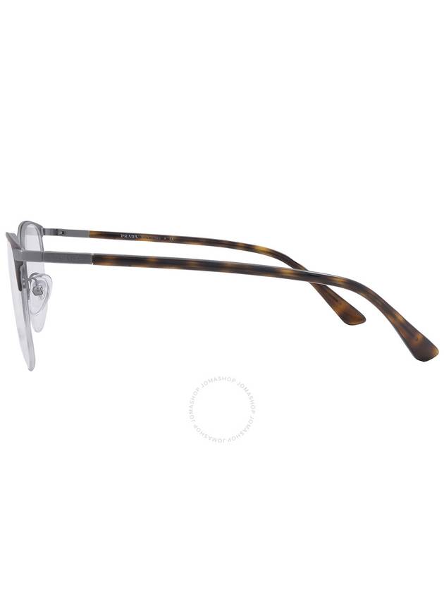 Glasses Frame PR57YV 02Q-1O1 Semi-Rimless Metal Men Women Glasses - PRADA - BALAAN 4