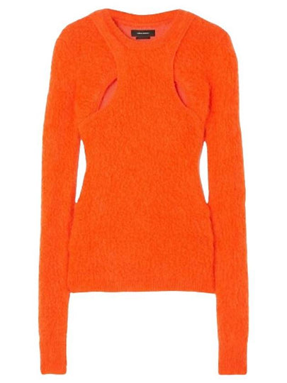 Women's Alfie Short Dress Orange - ISABEL MARANT - BALAAN 2