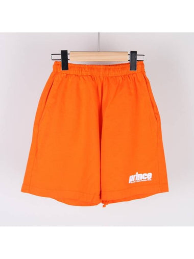 Unisex Prince Gym Shorts Orange SH511OR - SPORTY & RICH - BALAAN 1