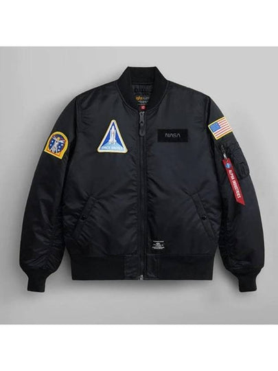 Nasa Ma Bomber Jacket Black - ALPHA INDUSTRIES - BALAAN 2