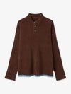 Men's Duci Chenille Knit Top Brown - JACQUEMUS - BALAAN 2