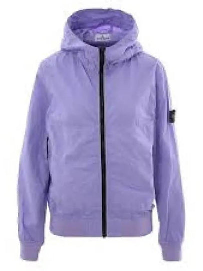 781640530 Kids Waffen Patch Hooded Jacket Light Purple 1337599 - STONE ISLAND - BALAAN 1