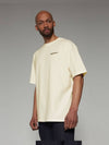 London Address CR Short Sleeve T Shirt Cream - ICONOGRAPHY - BALAAN 4