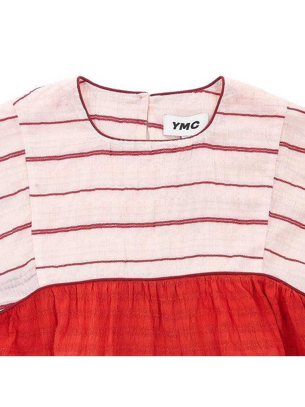 Women's Top Dove Q2SAC PINK RED - YMC - BALAAN 3