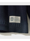 Vintage Washed E-Frog Round Pullover Navy - FFEFF STUDIO - BALAAN 9