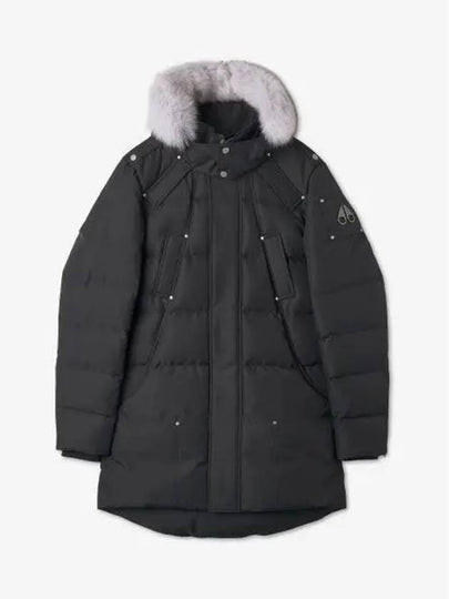 Men's Jackson Cloud Parka Natural Fox Fur Black - MOOSE KNUCKLES - BALAAN 2