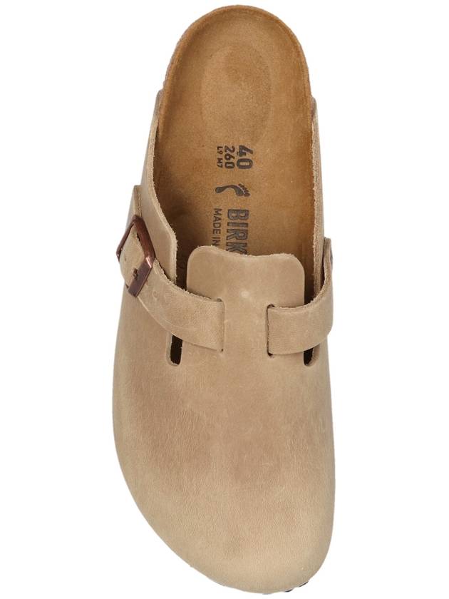 Birkenstock ‘Boston BS’ Sandals, Women's, Beige - BIRKENSTOCK - BALAAN 6