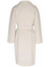 ROVO Belted Wool Coat Panna 2350160339 064 - MAX MARA - BALAAN 3