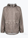 Membrana 3L TC Hooded Jacket Brown - STONE ISLAND - BALAAN 2