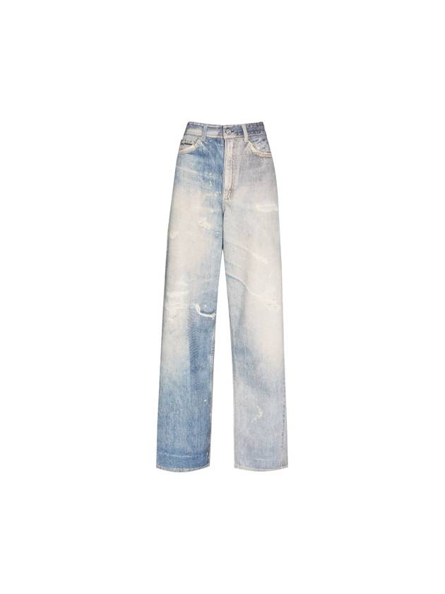 Women's Full Cut Digital Denim Jeans Blue - OUR LEGACY - BALAAN 1