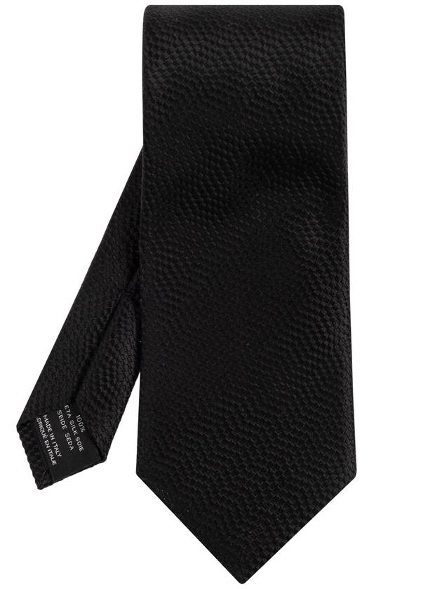 Tom Ford Silk Tie, Men's, Black - TOM FORD - BALAAN 1