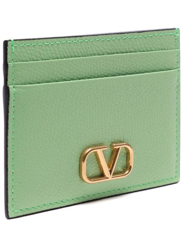 Women's V Logo Card Wallet 4W2P0V32 SNP YEG 24S - VALENTINO - BALAAN 3