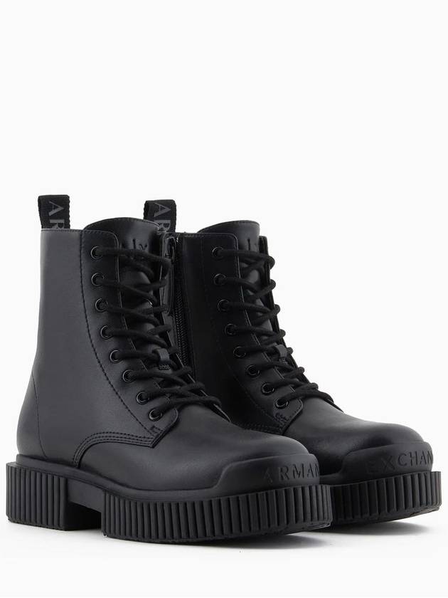 Armani Exchange Boots Black - ARMANI EXCHANGE - BALAAN 4