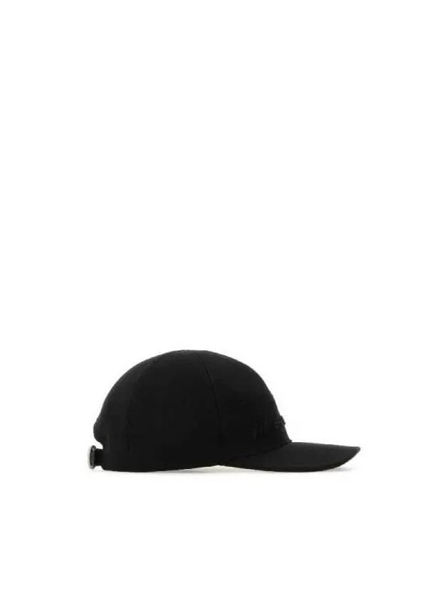 Cotton Ball Cap Black - JIL SANDER - BALAAN 3