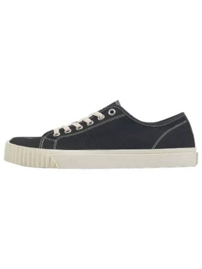 Tabi Cotton Low Top Sneakers Black - MAISON MARGIELA - BALAAN 2