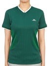 Golf wear women s short sleeve t shirt GWJT07583 M374 - J.LINDEBERG - BALAAN 1