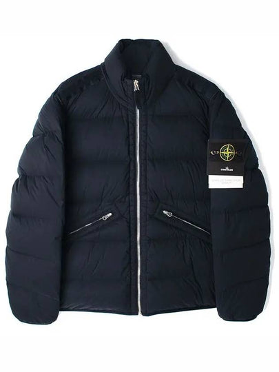 Seamless Tunnel Nylon Down TC Padding Navy - STONE ISLAND - BALAAN 2