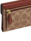 Women s Win Small Bicycle Wallet C2329 TAN RUST - COACH - BALAAN 8