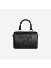 Boston Small Smooth Calfskin Tote Bag Black - CELINE - BALAAN 1