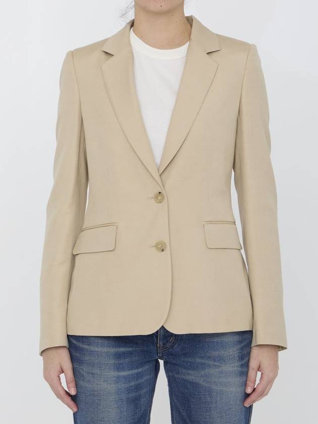 Suit Jacket 6500943DU7012600 BEIGE - STELLA MCCARTNEY - BALAAN 2