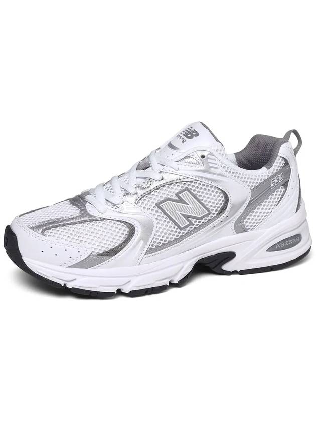 530 Sneakers White Silver - NEW BALANCE - BALAAN 6