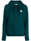 Malibu Logo Print Hooded Top Teal - ISABEL MARANT - BALAAN 2