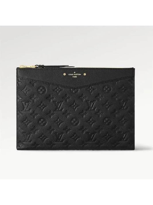 Monogram Daily Empreinte Pouch Bag Black - LOUIS VUITTON - BALAAN 2