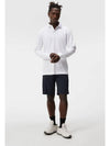 Men's Tour Tech Long Sleeve Polo Shirt White - J.LINDEBERG - BALAAN 5