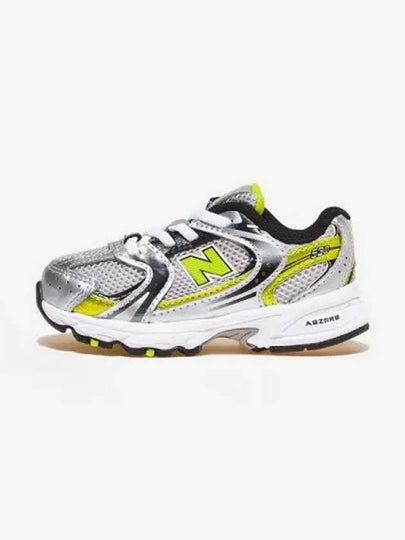 Kids 530 Low Top Sneakers Grey Green - NEW BALANCE - BALAAN 2