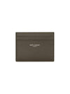 Paris Card Case Smooth Leather Light Musk 375946 0U90E 3212 - SAINT LAURENT - BALAAN 1