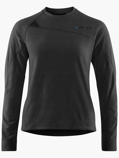 Women's Sigyn Crew Neck Long Sleeve T-Shirt Raven - KLATTERMUSEN - BALAAN 2