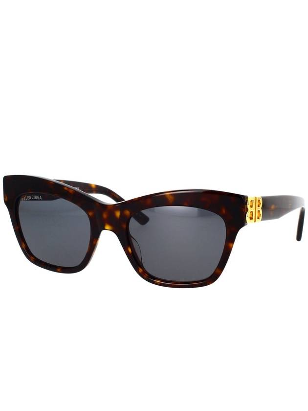 Eyewear BB0132S 002 Dynasty Butterfly Sunglasses Havana - BALENCIAGA - BALAAN 3